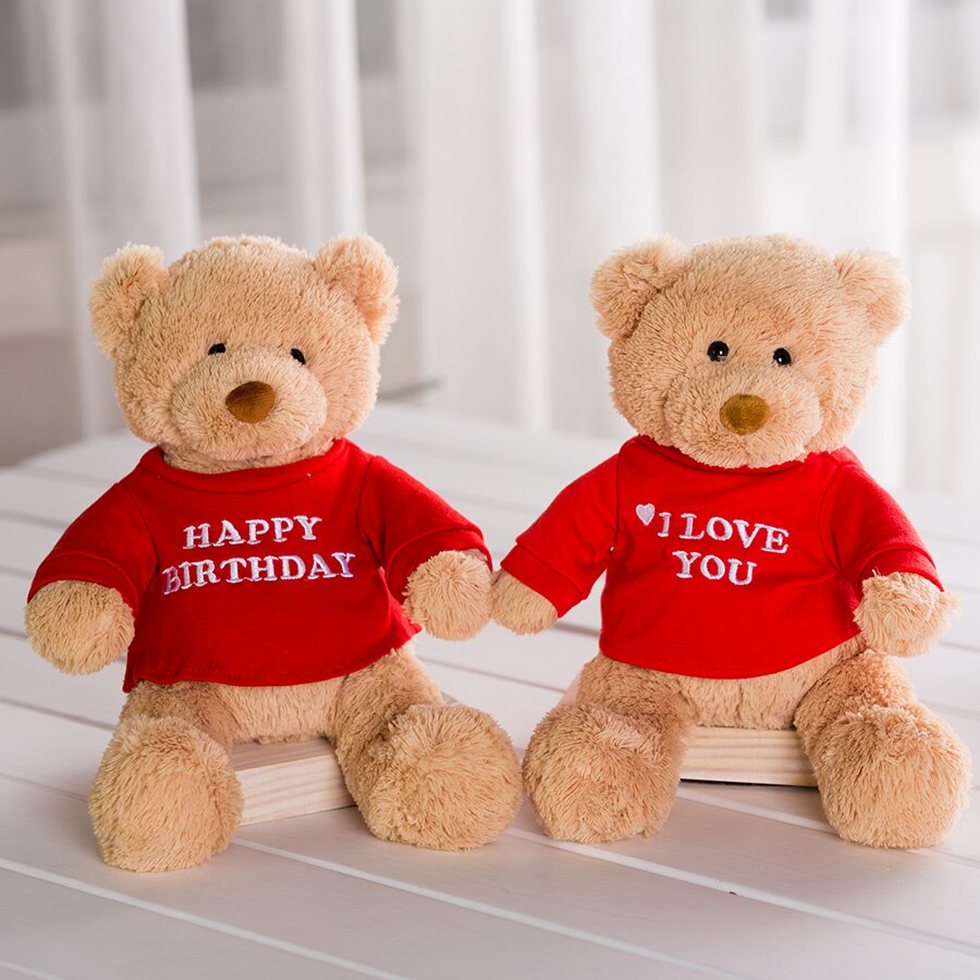 Orsacchiotto di Peluche "Buon Compleanno" 33 cm