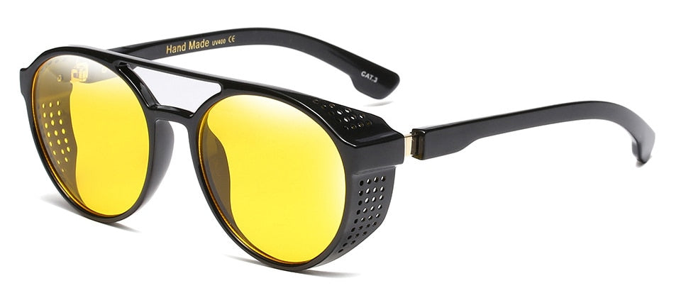 Occhiali da Sole Steampunk Flip-Up Unisex UV400