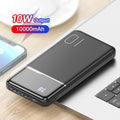 Power Bank Portatile 10000 mAh con Display Digitale