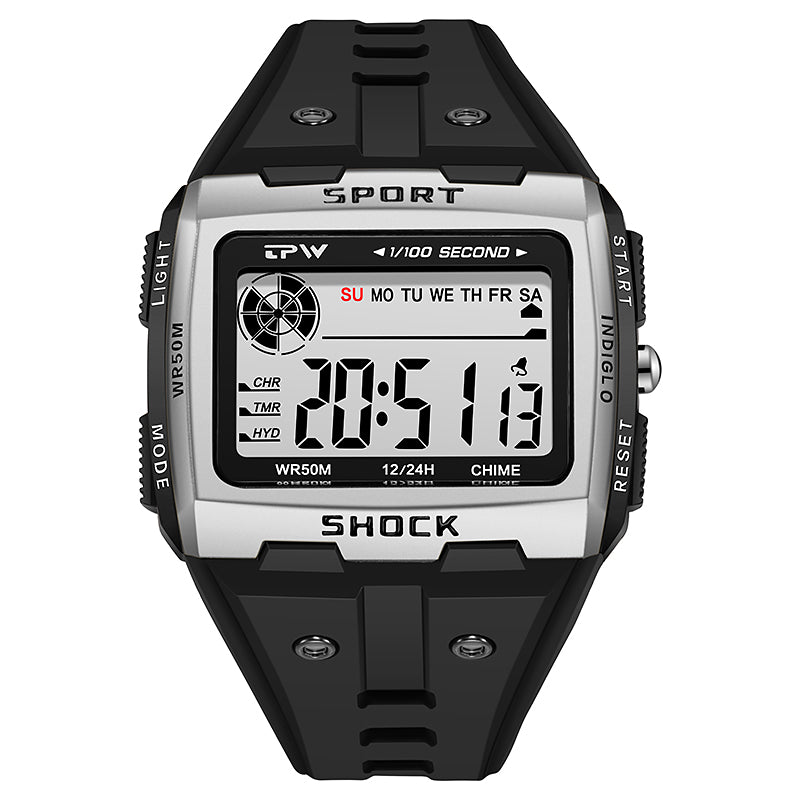 Orologio Sportivo Impermeabile 5ATM da Uomo