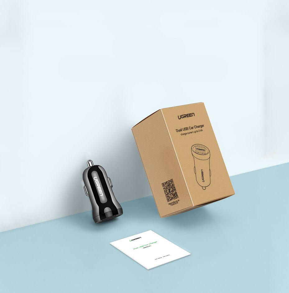 Mini Caricatore Auto Doppio USB