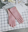 Guanti Eleganti con Perle da Donna