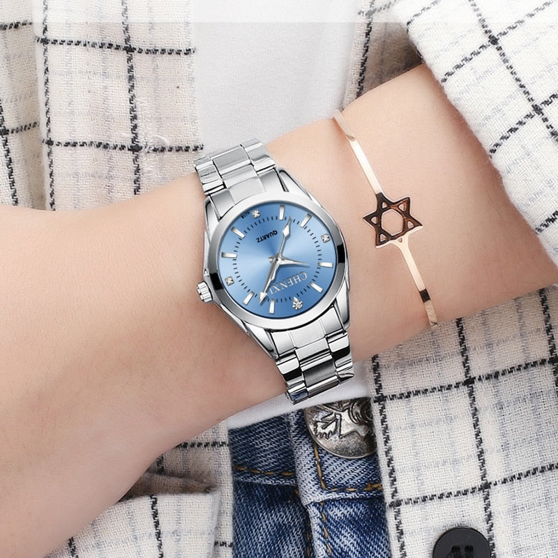 Orologio al Quarzo in Metallo da Donna