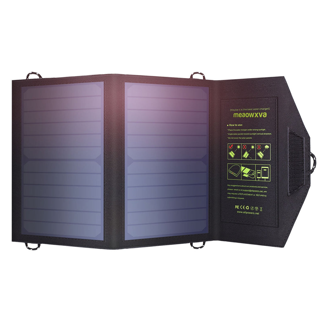 Pannello Solare Portatile Pieghevole 10W per Ricarica USB