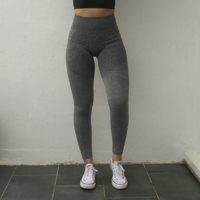Leggings Senza Cuciture Traspiranti da Donna per Sport