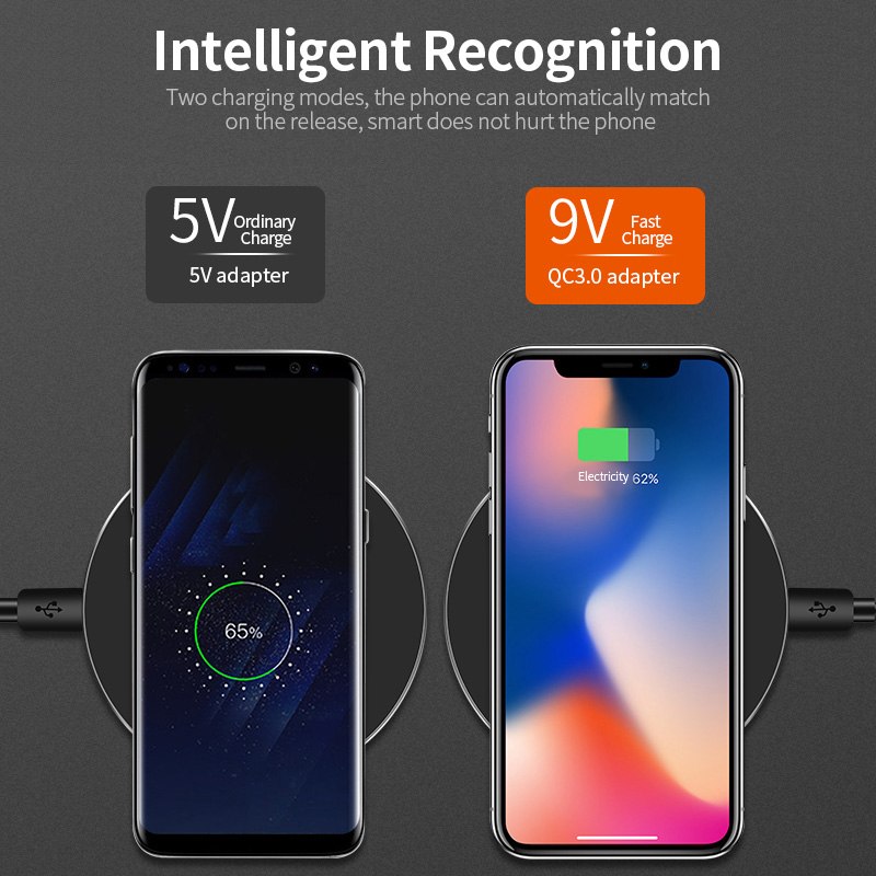 LED Frame Wireless Charger Pad