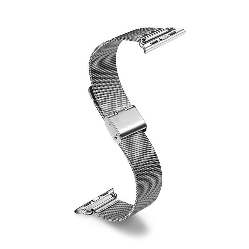 Cinturino a Maglia in Acciaio Inossidabile per Apple Watch