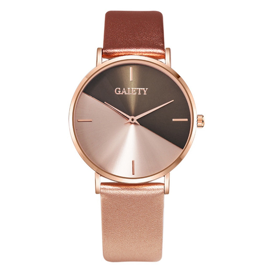 Orologio da Donna con Cinturino in Pelle