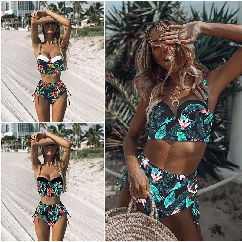 Costume da Bagno Floreale da Donna