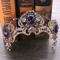 Corona Tiara da Sposa Vintage Viola