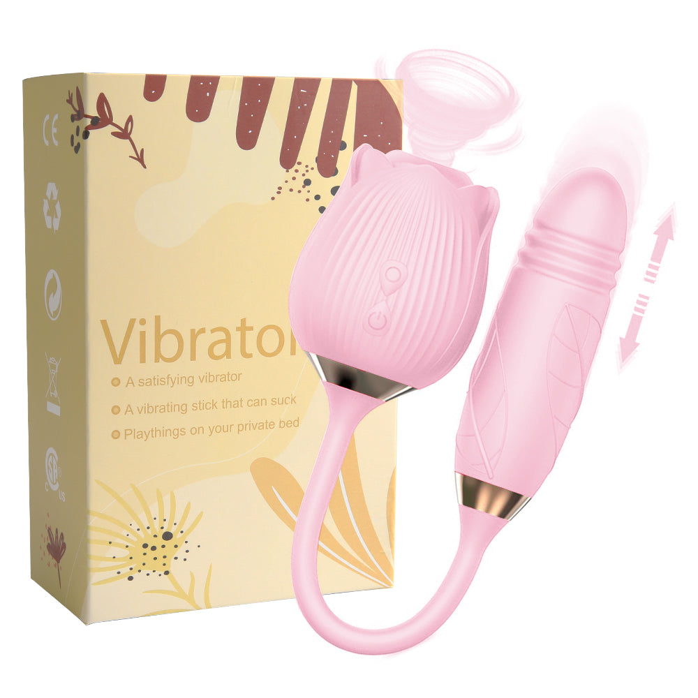 Vibratore a Bocciolo di Rosa