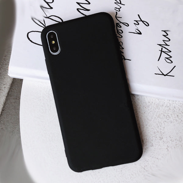 Solid Color Silicone Case for iPhone