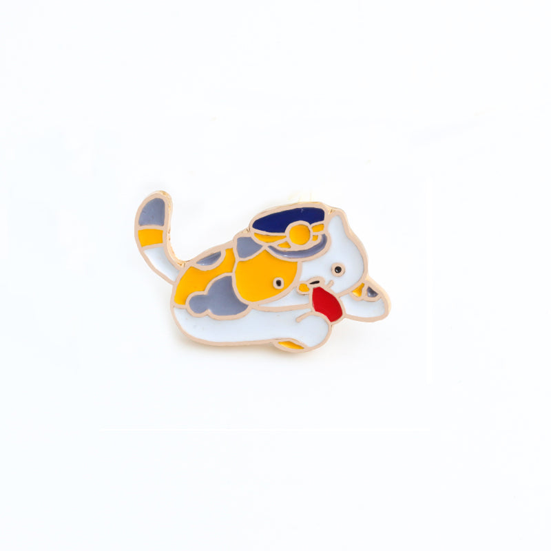 Spille Creative con Gatti Carini in Smalto