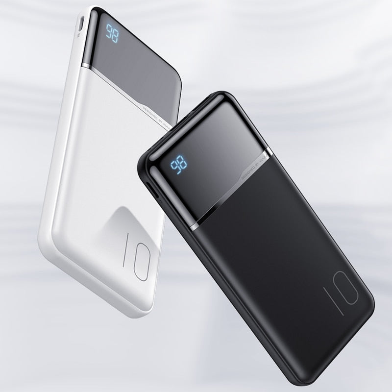 Power Bank Portatile 10000 mAh con Display Digitale