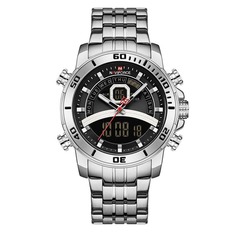 Orologio Tattico in Acciaio Inossidabile da Uomo