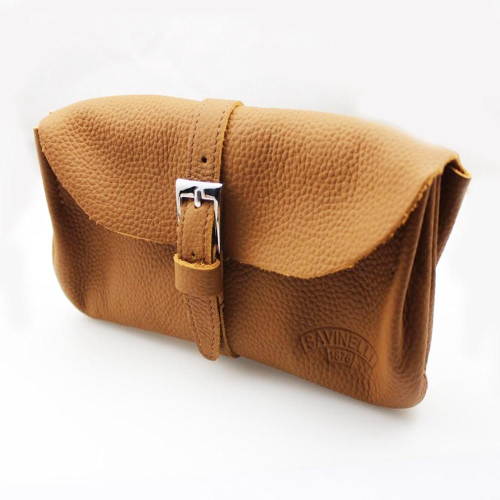 Borsa Porta Pipa in Vera Pelle Morbida