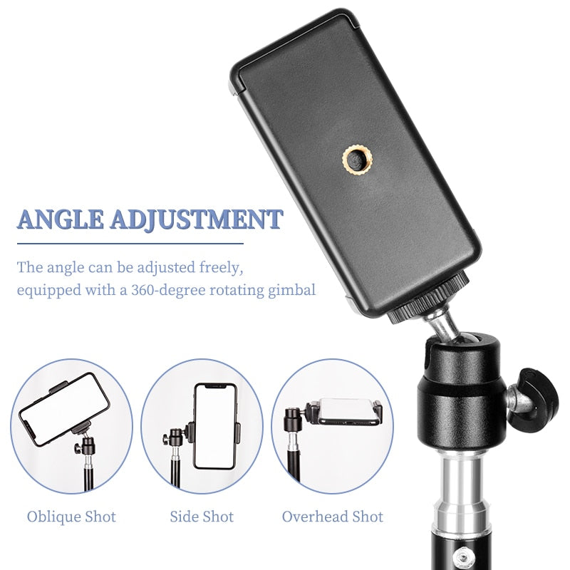 Screw Head Universal Portable Selfie Tripod