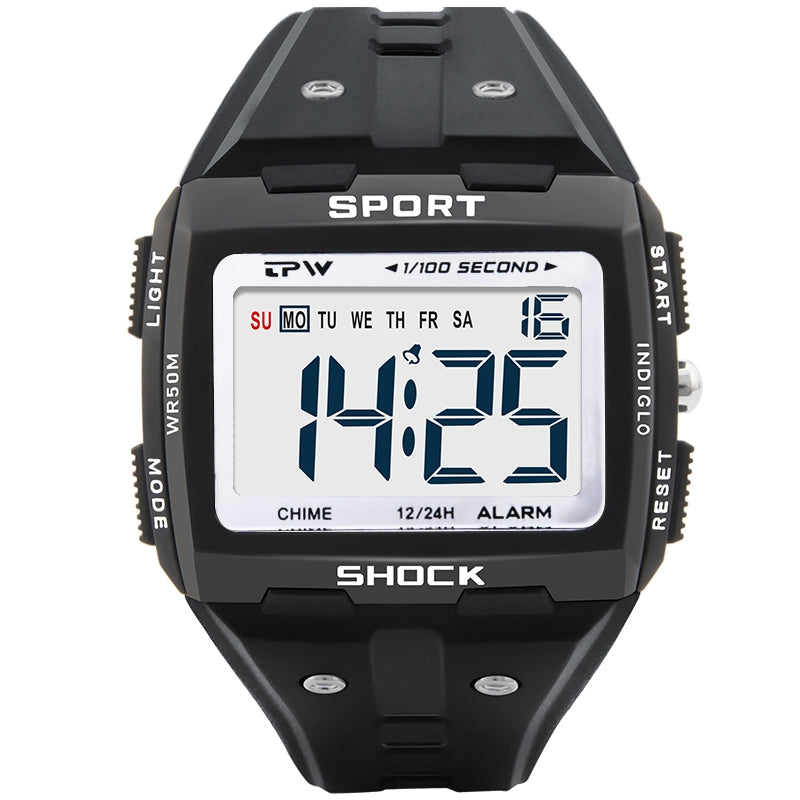 Orologio Sportivo Impermeabile 5ATM da Uomo