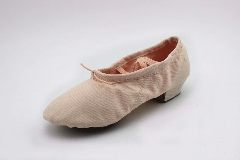 Scarpe da Ballo Jazz in Tela Morbida