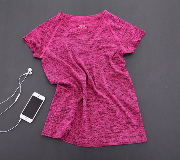 Women Yoga Short Sleeved Tops