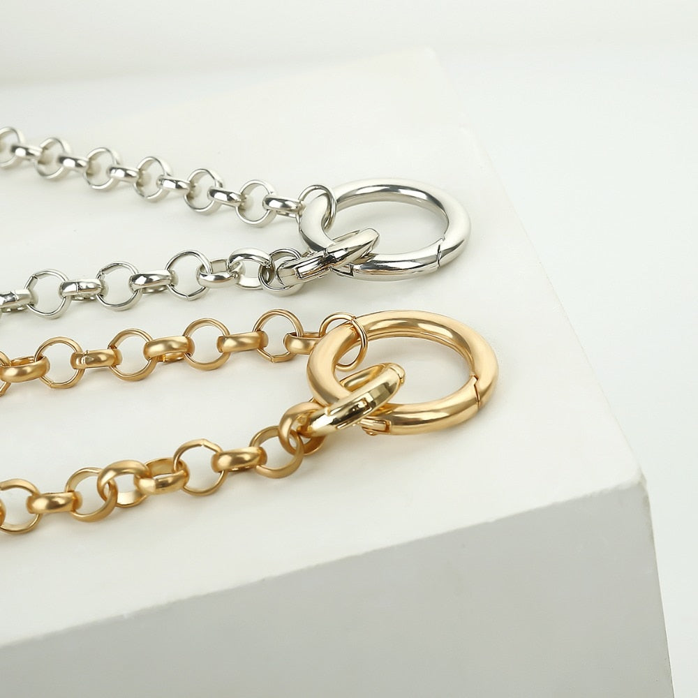 Collane Choker con Ciondoli a Forma di Cerchio