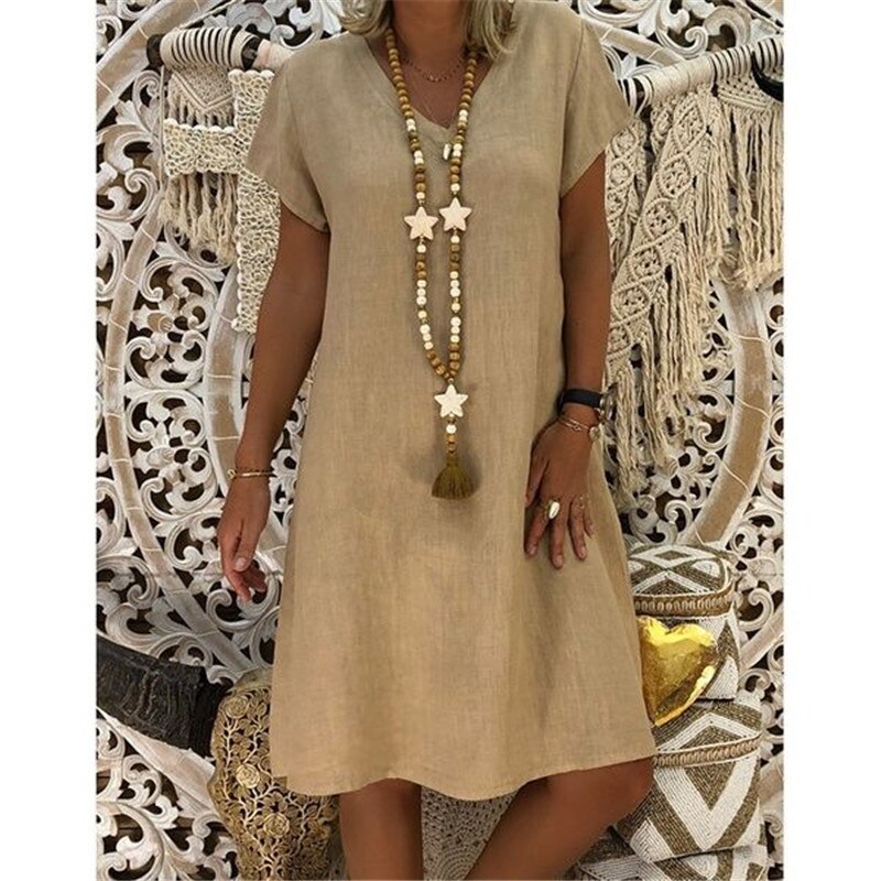 Vestito Estivo Ampio da Donna