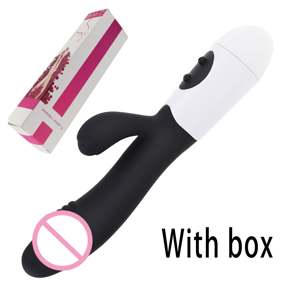 Vibratore Rabbit Dildo in Silicone per Punto G