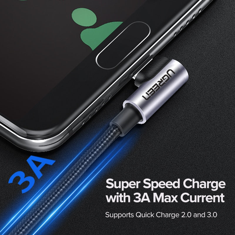 Cavo Type-C ad Angolo 90 Gradi per Smartphone