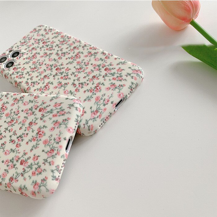 Cover iPhone con Stampa Floreale da Donna