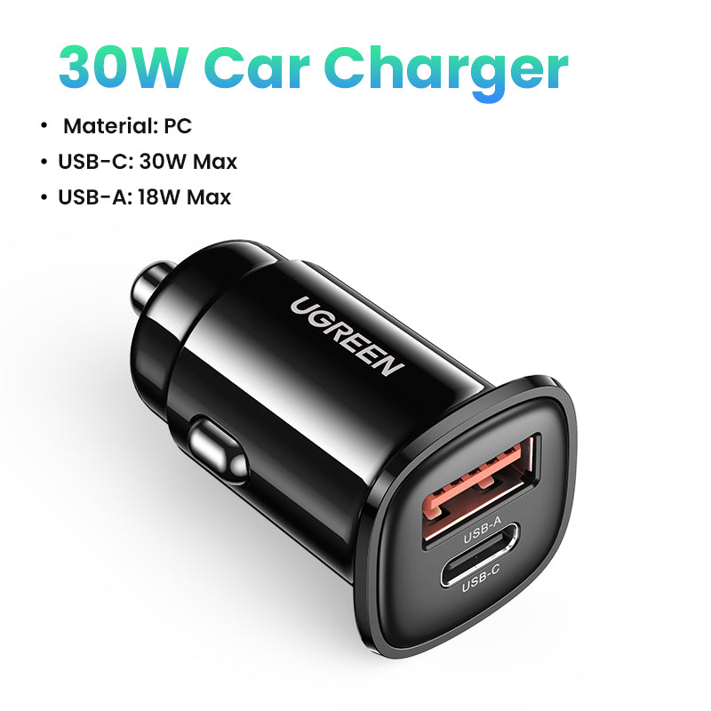 Mini Caricatore Auto Doppio USB