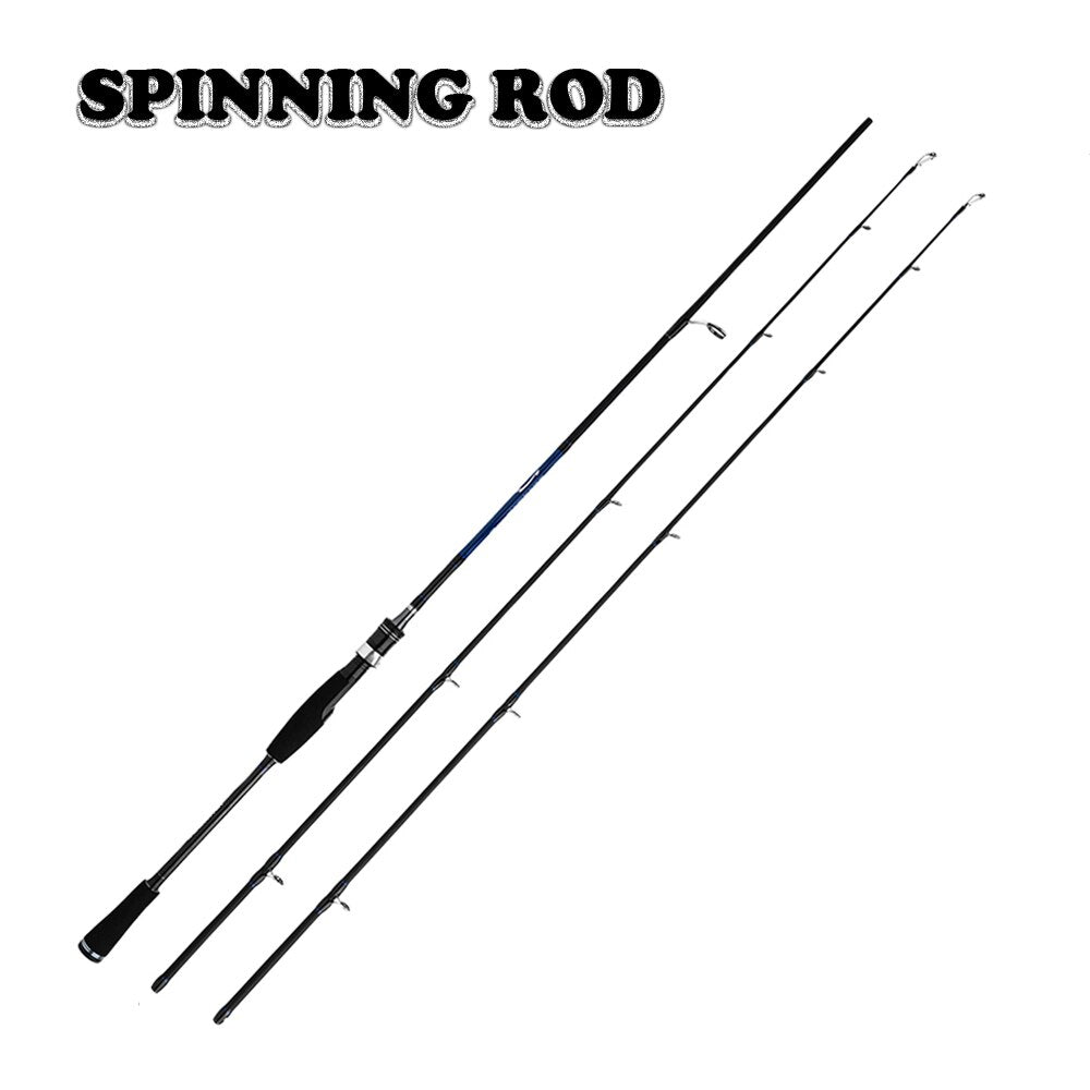 Canna da Pesca in Carbonio per Casting e Spinning