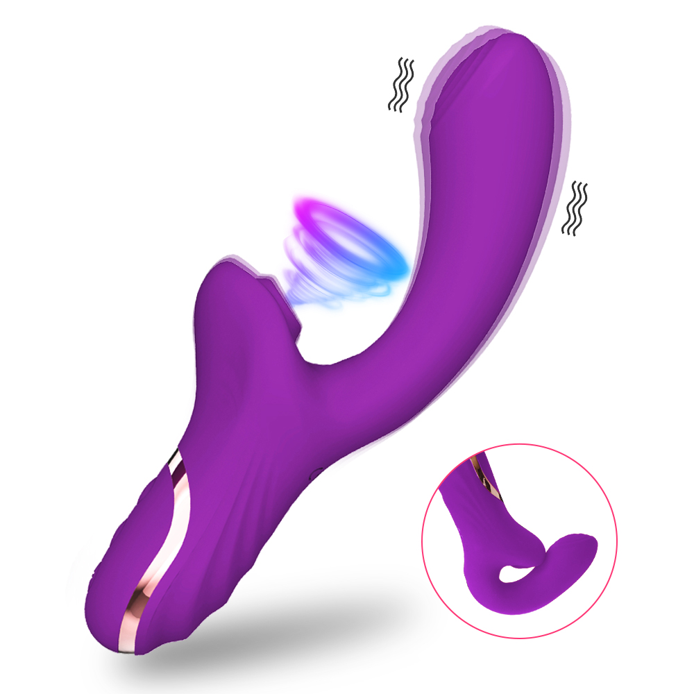 Vibratore 2 in 1 — 20 Modalità di Suzione e Vibrazione