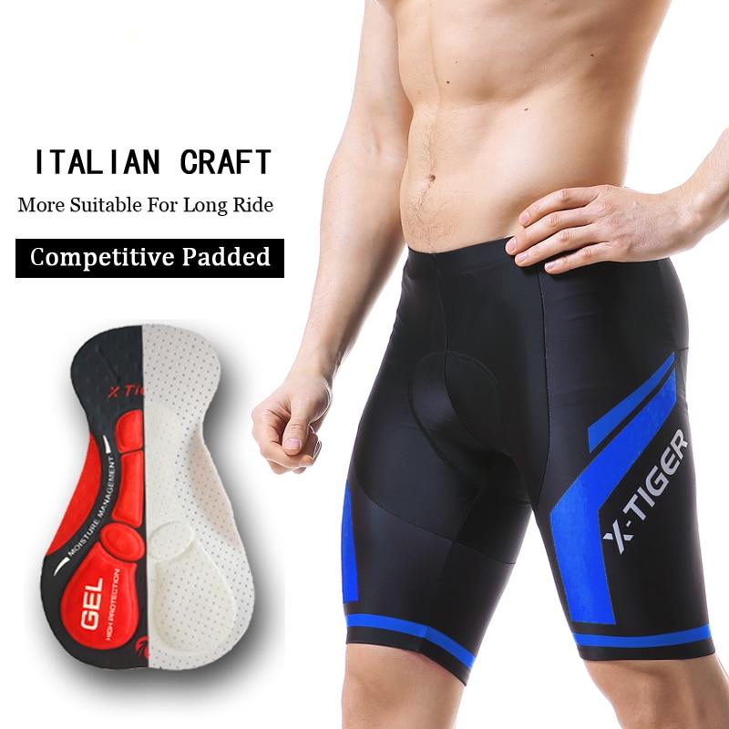 Pantaloncini da Ciclismo Professionali ad Asciugatura Rapida da Uomo