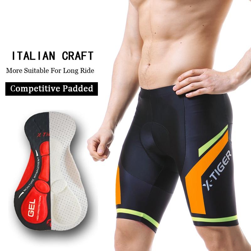Pantaloncini da Ciclismo Professionali ad Asciugatura Rapida da Uomo