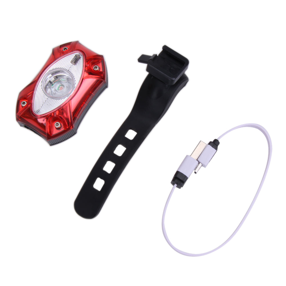 Luce Posteriore per Bici Ricaricabile USB