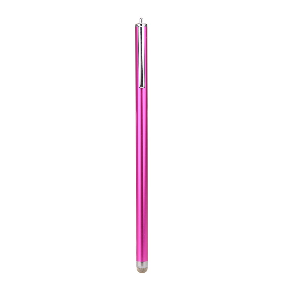 Penna Stilo Capacitiva Universale in Alluminio e Microfibra