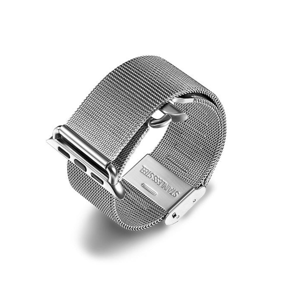 Cinturino a Maglia in Acciaio Inossidabile per Apple Watch