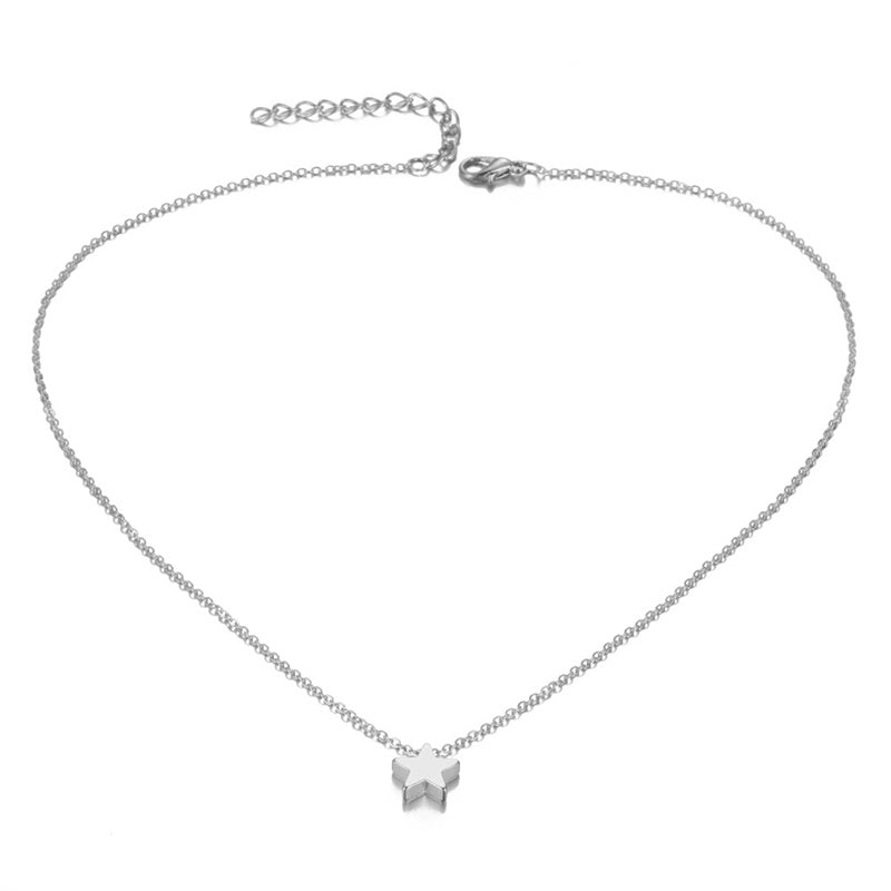 Collana con Ciondolo a Forma di Cuore da Donna