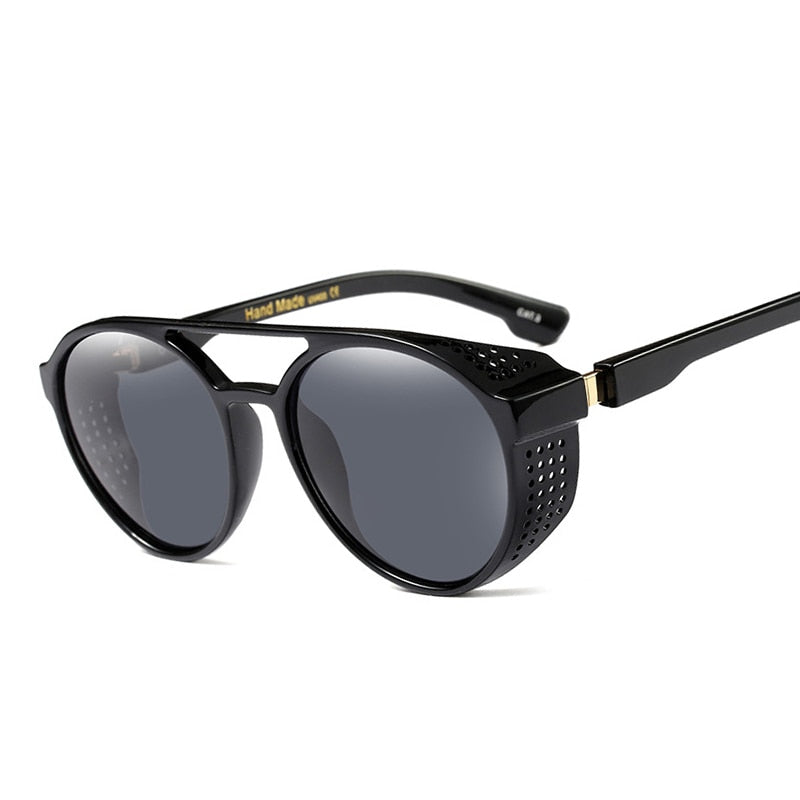 Occhiali da Sole Steampunk Flip-Up Unisex UV400
