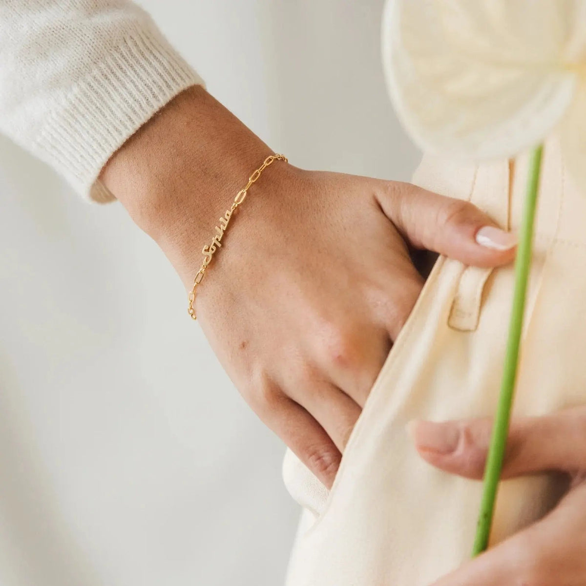 Bracciale con Nome Personalizzato