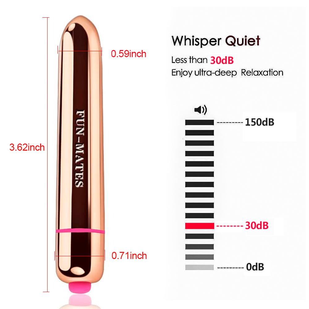 Vibratore Bullet 16 Velocità per Donna