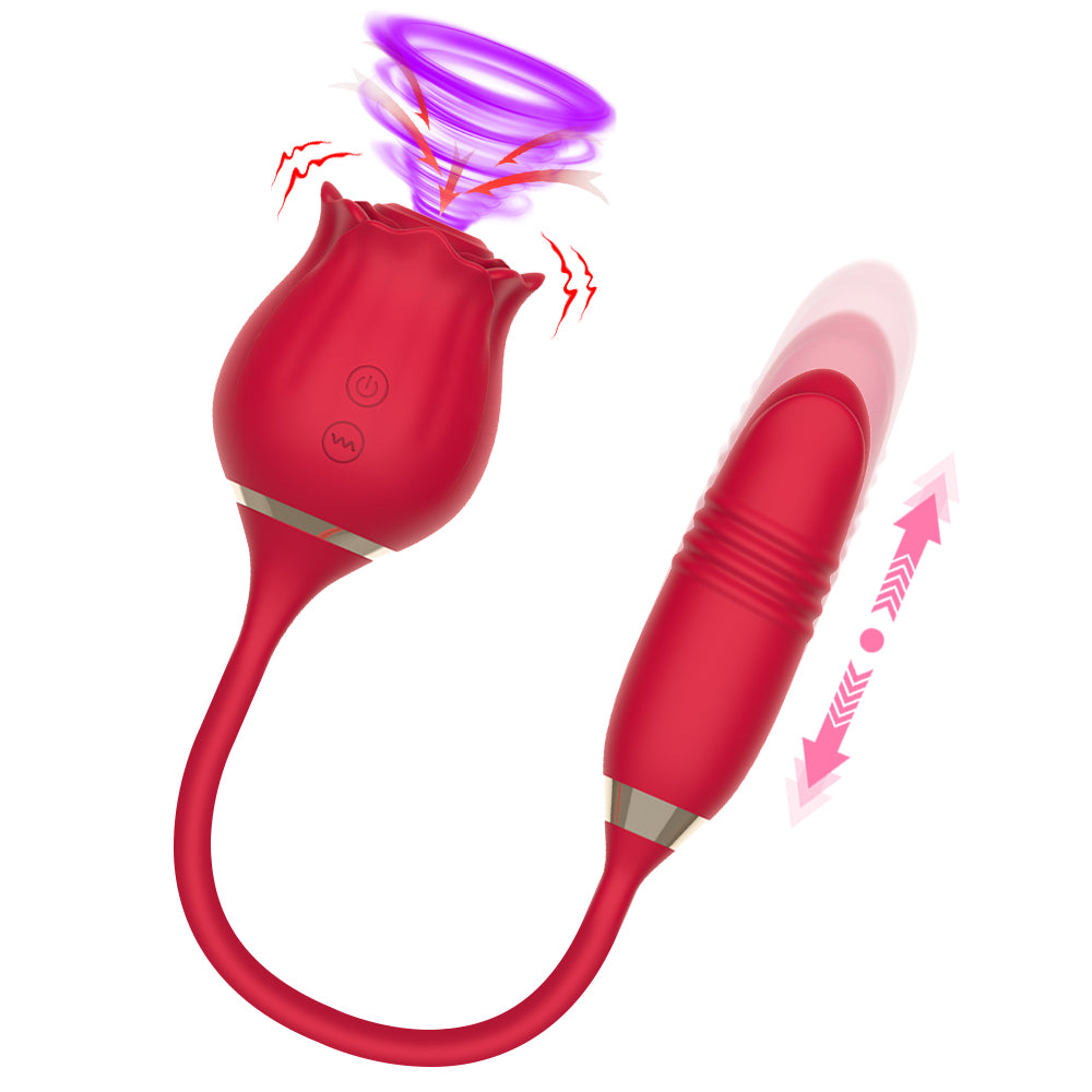 Vibratore a Bocciolo di Rosa