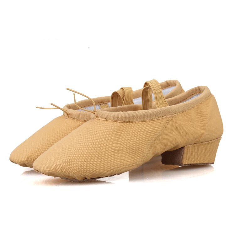 Scarpe da Ballo Jazz in Tela Morbida