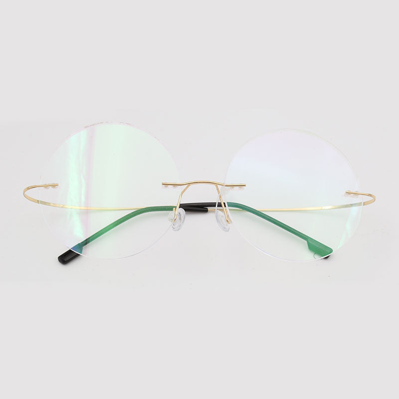 Occhiali Senza Montatura in Titanio Eleganti
