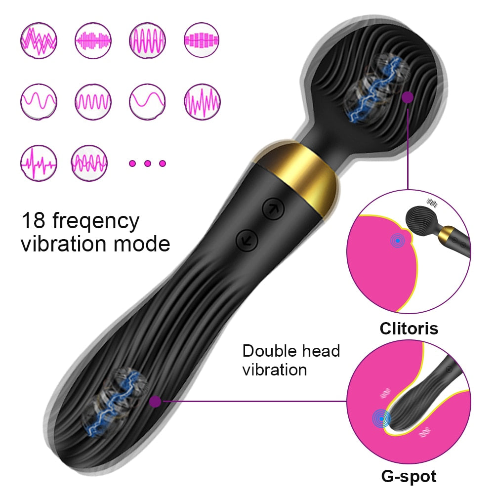 Vibratore Potente 18 Velocità