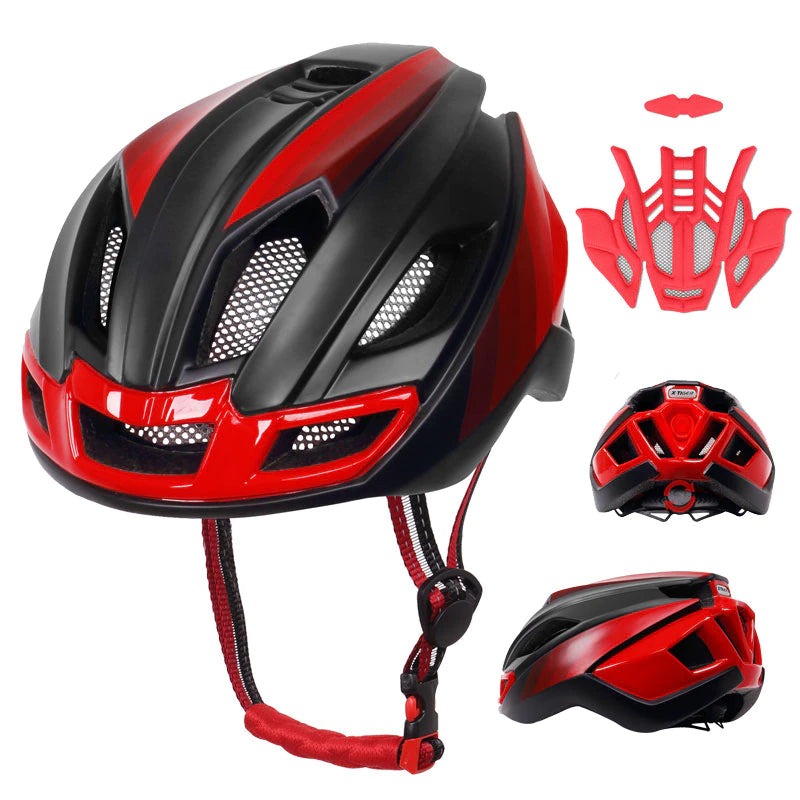 Ultralight Cycling Helmet with LED Light
