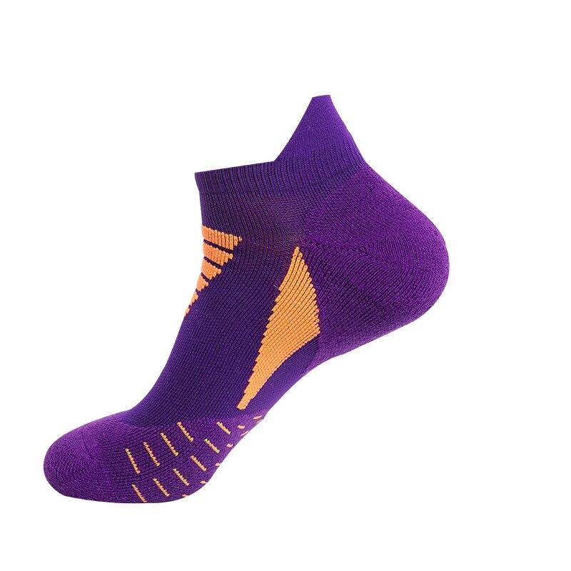 Calzini Sportivi alla Caviglia a Righe Coolmax da Uomo