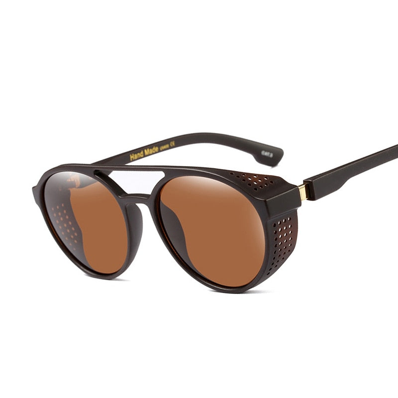 Occhiali da Sole Steampunk Flip-Up Unisex UV400