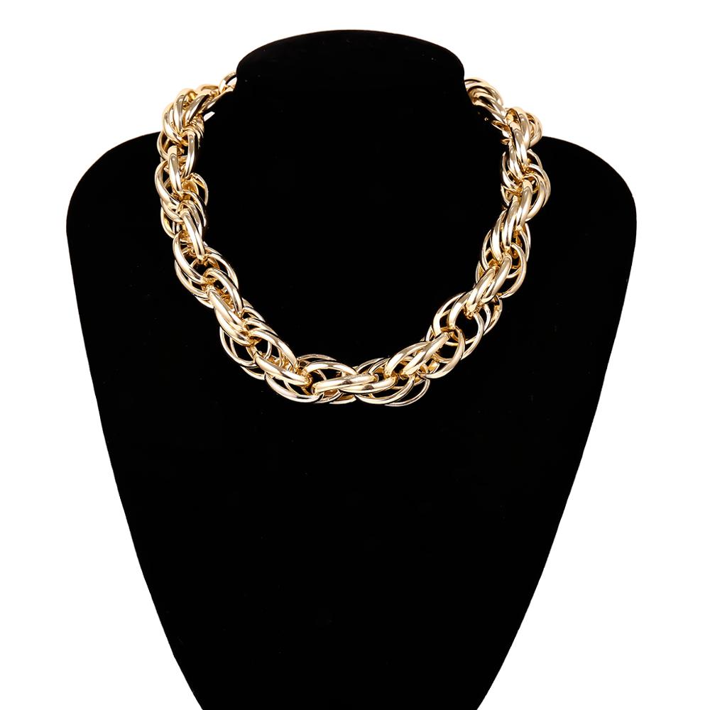 Collana Choker Punk con Lucchetto da Donna