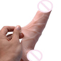 Cute Realistic Ergonomic Flexible Silicone Dildo